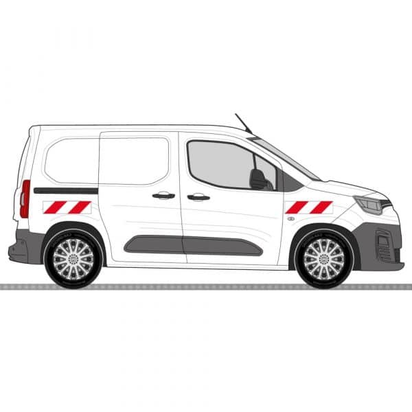 Kit Rouge-Blanc CL. B Standard – FIAT Doblo 2 Portes (2022) – Image 2